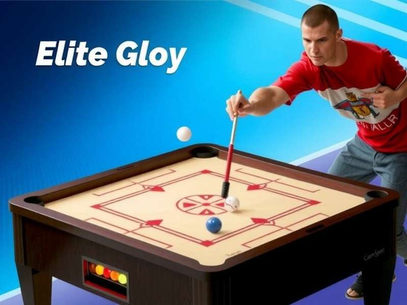 Indian Carrom Champion Carrom Elite Glory Professional Player